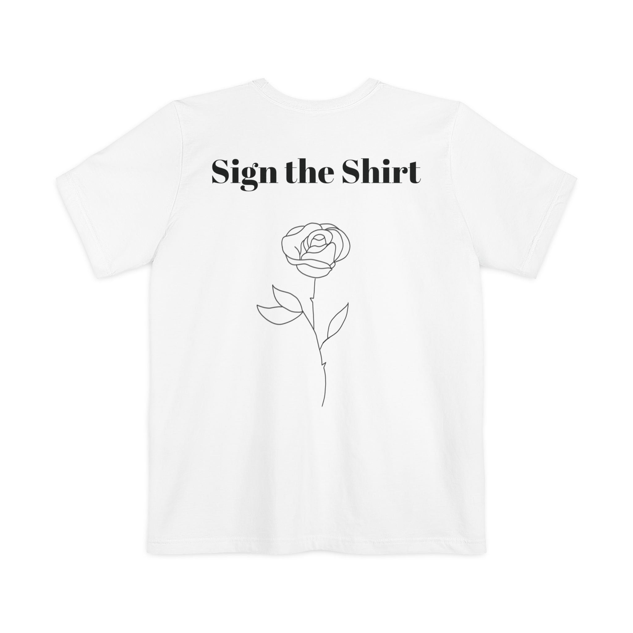 Unisex Rose T-shirt