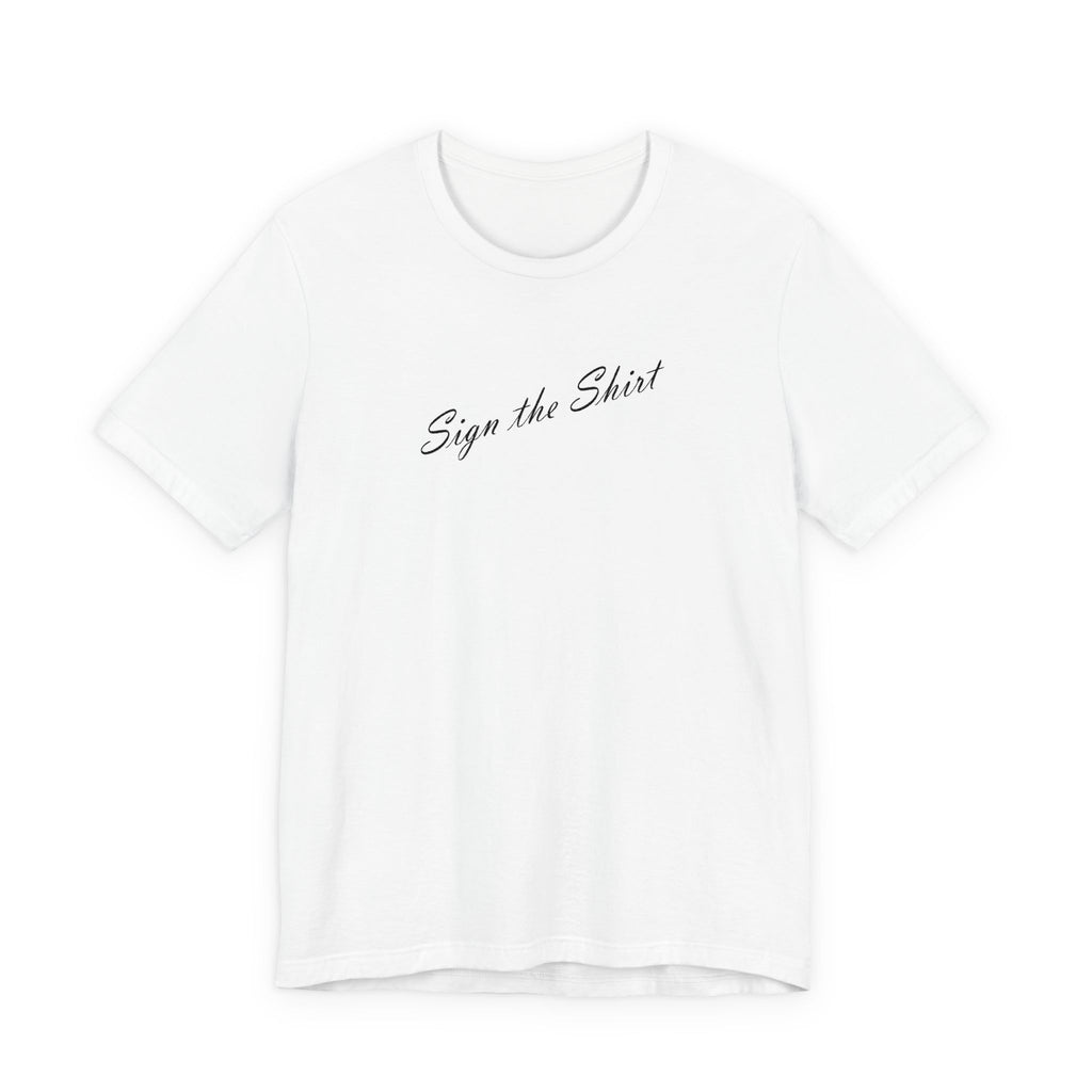 Signature Embroidered T-Shirt