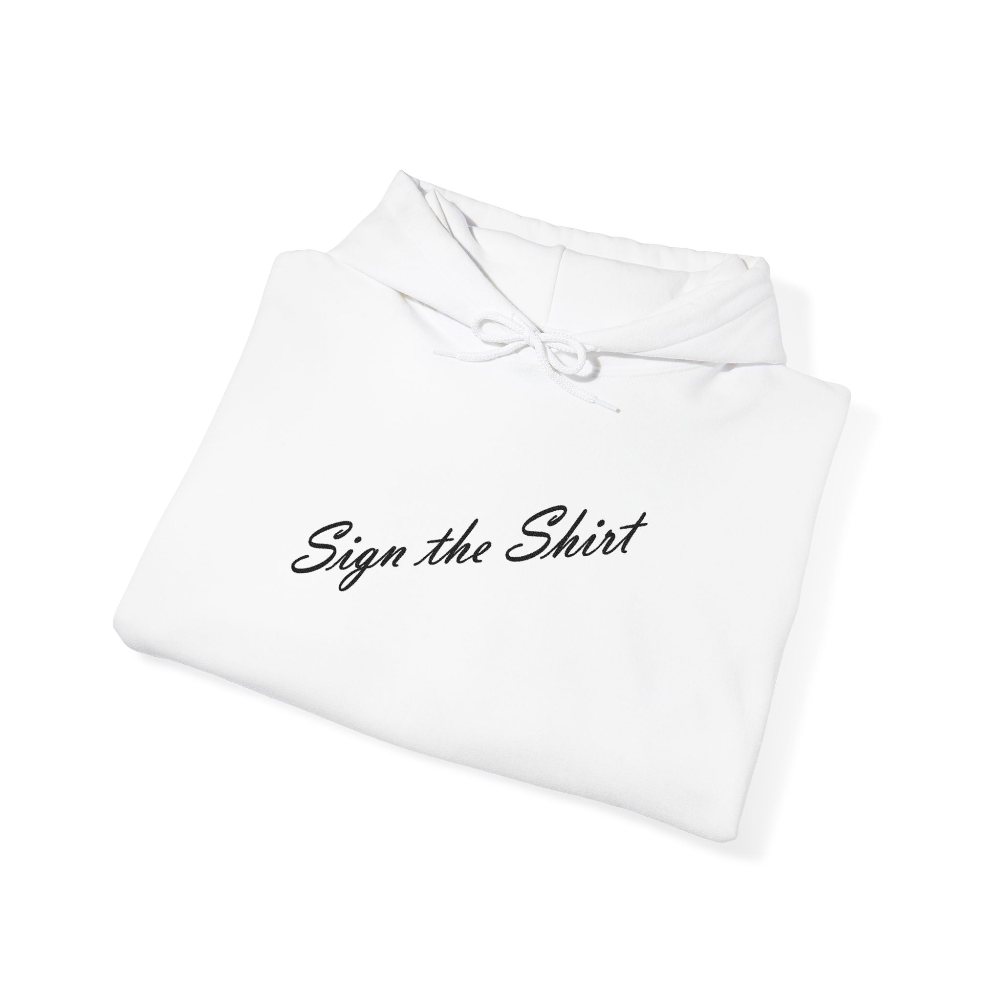 Signature Embroidered Hoodie