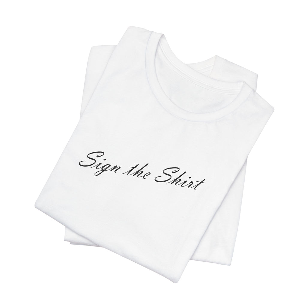 Signature Embroidered T-Shirt