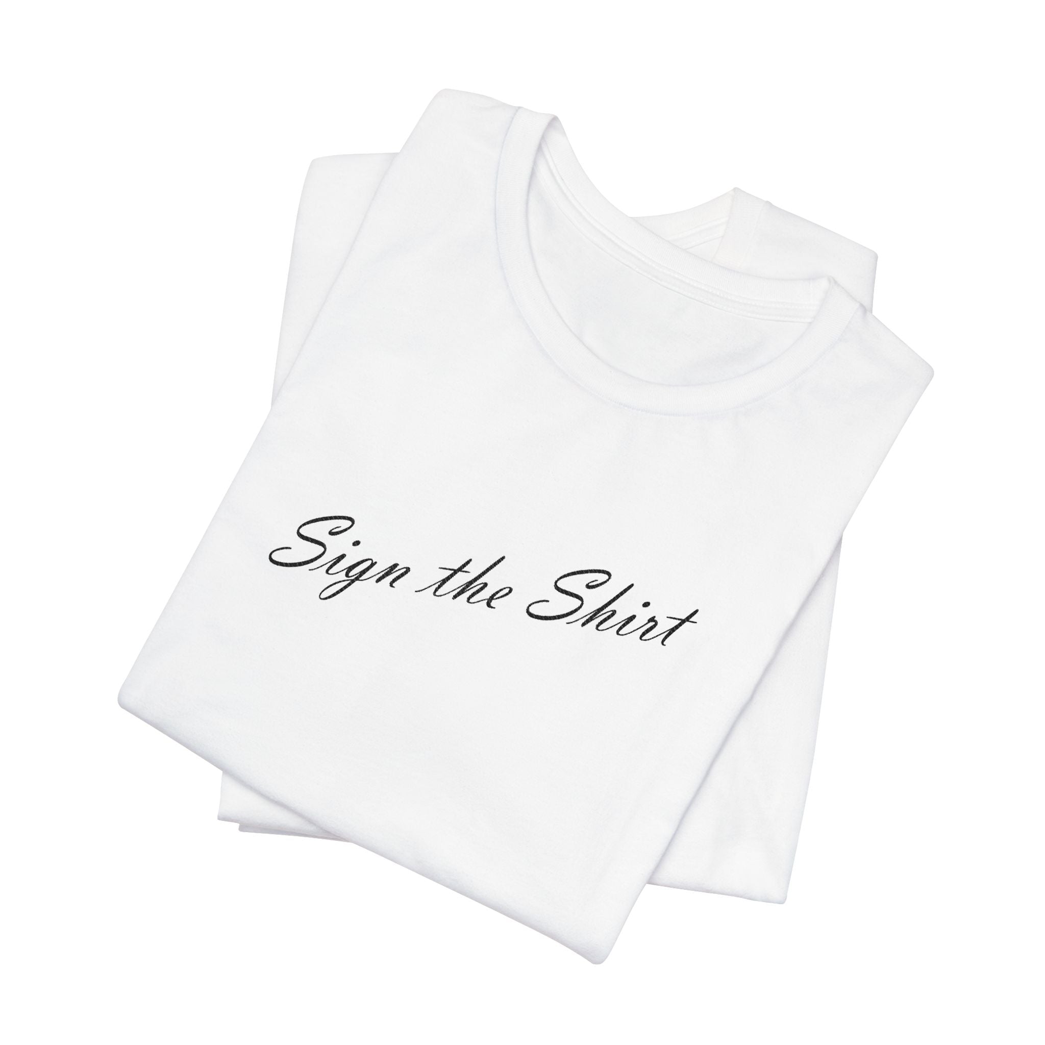 Signature Embroidered T-Shirt