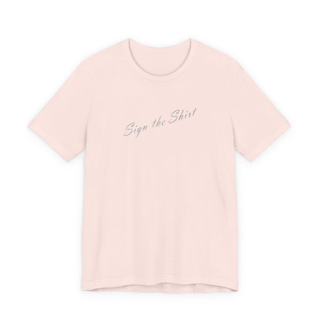 Signature Embroidered T-Shirt (Colored Variant)