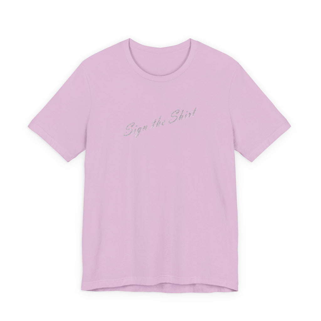 Signature Embroidered T-Shirt (Colored Variant)